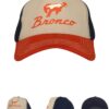 Ford Vintage Bronco Baseball Cap, Adjustable Strap Trucker H...