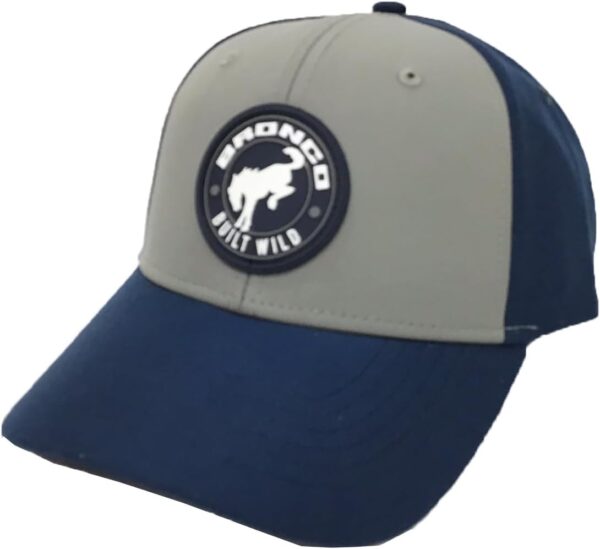 Ford Bronco Patch Logo Performance Adjustable Snapback Hat N...