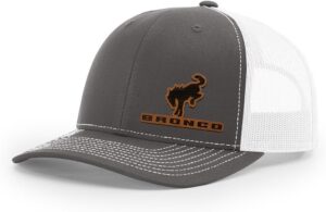 Ford Bronco 4x4 Logo Side Panel Laser Engraved Leather Patch...