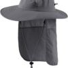 Home Prefer UPF 50+ Mens Wide Brim Fishing Hat with Neck Fla...