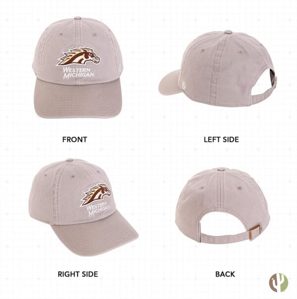 Desert Cactus Western Michigan University Baseball Hat Bronc...
