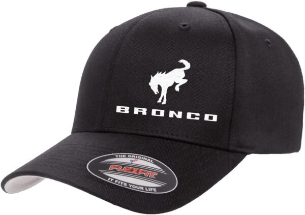 Ford Bronco Logo New Side Panel Fully Embroidered Flexfit 62...