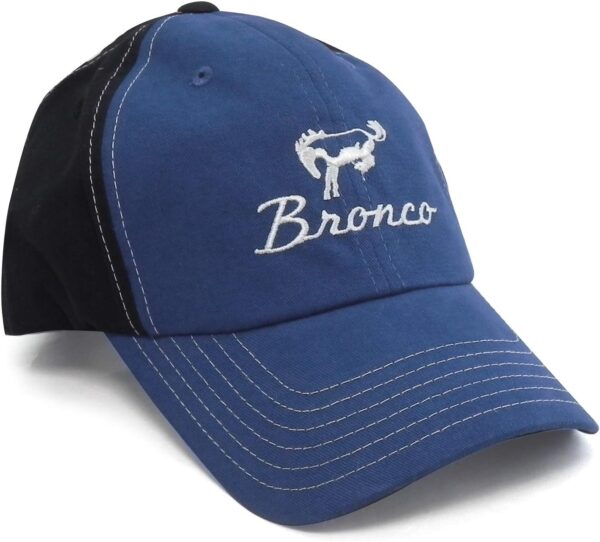Ford Bronco Blue Black Baseball Cap