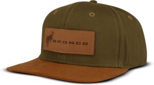 Ford Bronco Baseball Cap, Adjustable 6-Panel Flat Brim Hats ...