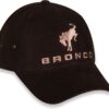 New Ford Bronco Dark Brown Unstructured Washed Canvas Cap/Ha...