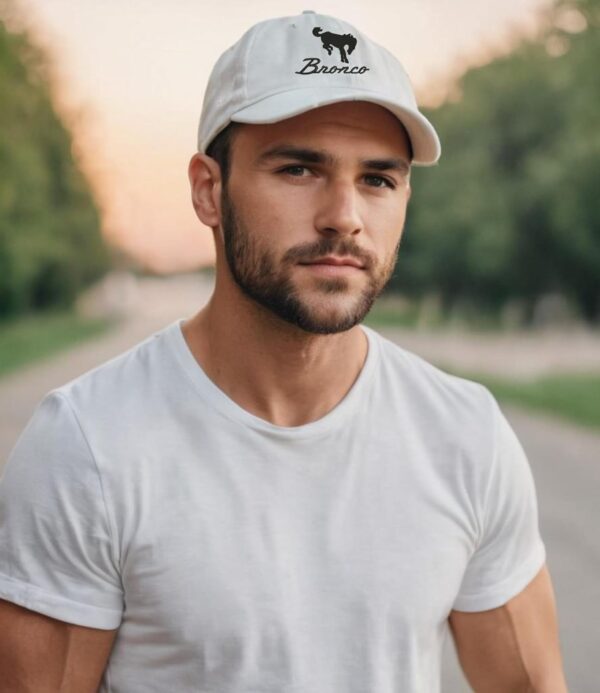 Bronco Dad Hat Vintage Car Lover Embroidered Adjustable Cap