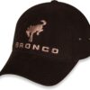 New Ford Bronco Dark Brown Unstructured Washed Canvas Cap/Ha...