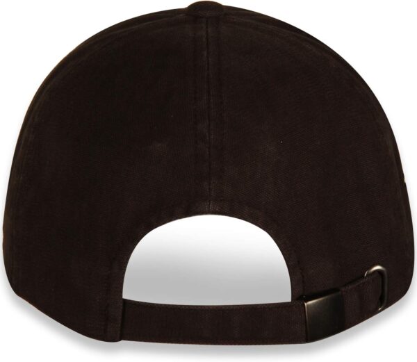New Ford Bronco Dark Brown Unstructured Washed Canvas Cap/Ha...