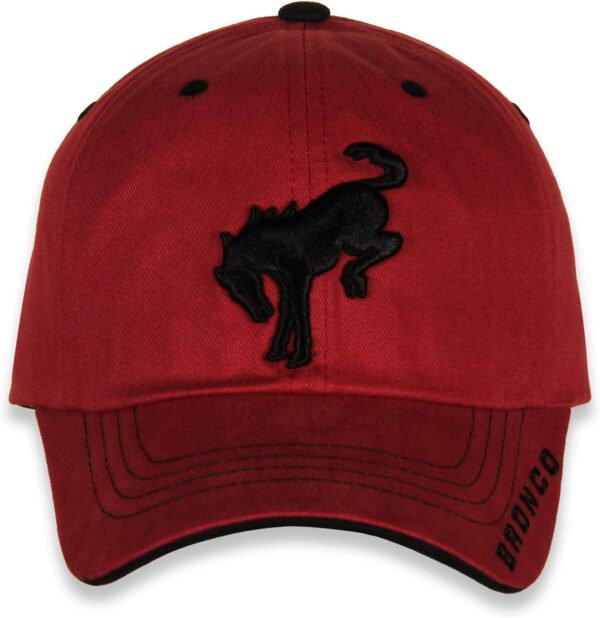 Ford Bronco Racing Crimson Adjustable Fit Baseball Cap