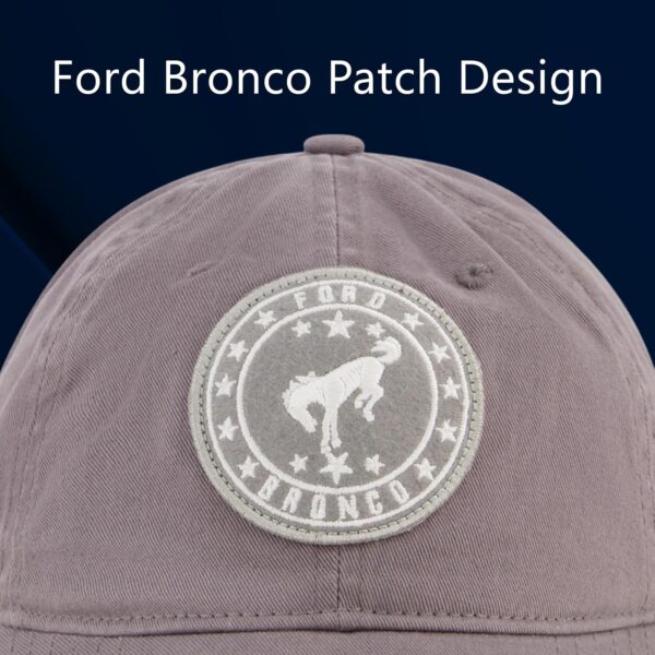 Ford Dad Hat, Cotton Adjustable Baseball Cap with Curved Bri...