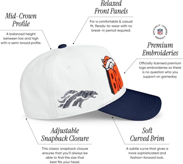 FOCO Men's NFL Team Logo Lineman Marquee Rf Hat Caps