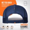 Football Fan Patch Trucker Hat - Netted Snapback Baseball Ca...