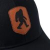 Mesh Bigfoot Hat Leather Cap for Men- Great Snapback Closure...