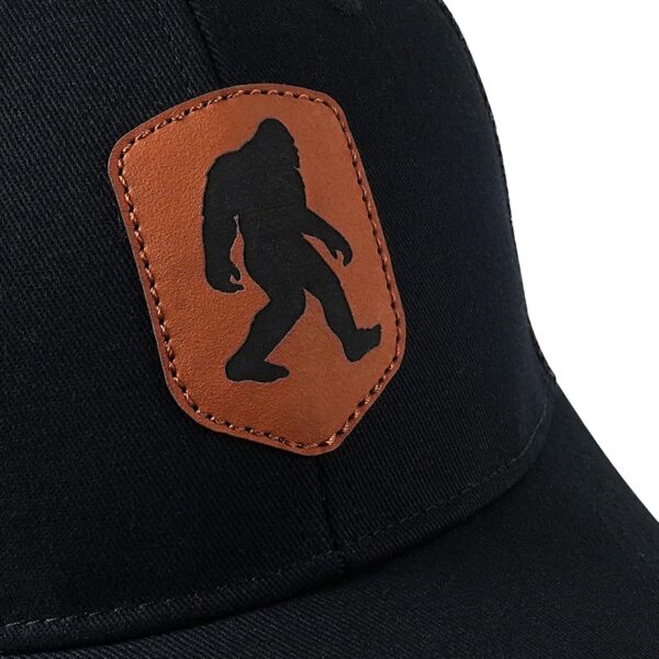 Mesh Bigfoot Hat Leather Cap for Men- Great Snapback Closure...