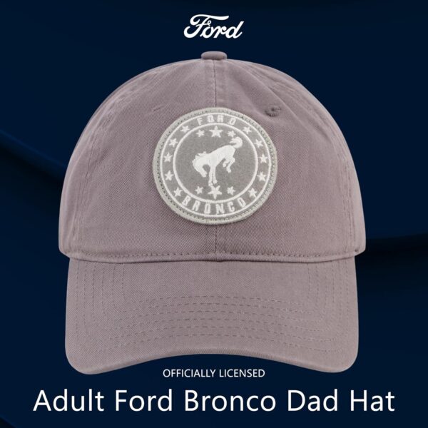 Ford Dad Hat, Cotton Adjustable Baseball Cap with Curved Bri...