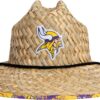 FOCO Men's NFL Team Logo Floral Lifeguard Beach Straw Sun Ha...