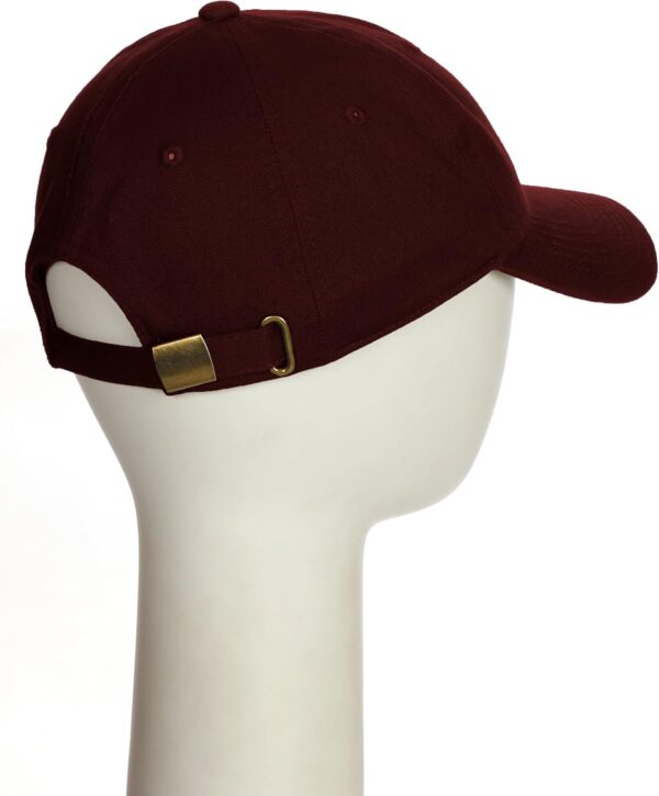 Custom Hat A to Z Initial Letters Classic Baseball Cap, Burg...