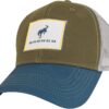 Ford Bronco Snapback Hat with Patch Logo, Olive/Teal