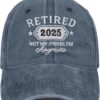 Retirement Gift for Women Men 2025 Retired Hat Gifts Ideas E...