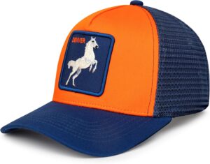 Football Fan Patch Trucker Hat - Netted Snapback Baseball Ca...