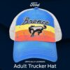 Ford Bronco Embroidered Logo Washed Cotton Adjustable Trucke...