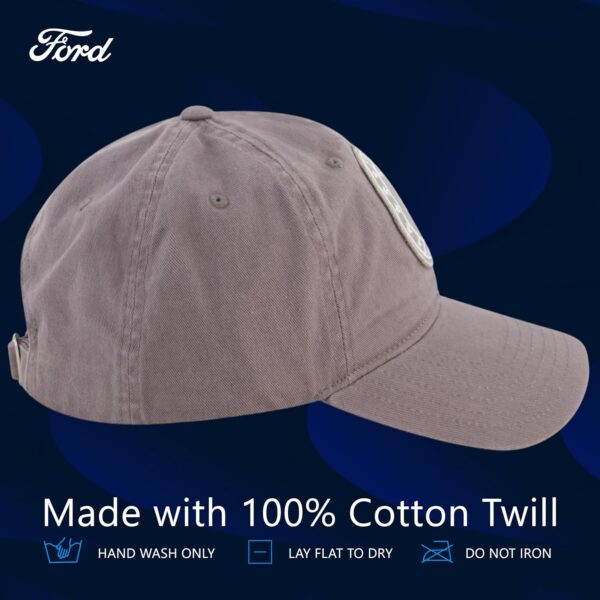 Ford Dad Hat, Cotton Adjustable Baseball Cap with Curved Bri...