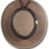 Foldaway Bronco Cooler Leather Hat - Item 1062