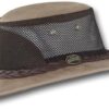 Foldaway Bronco Cooler Leather Hat - Item 1062