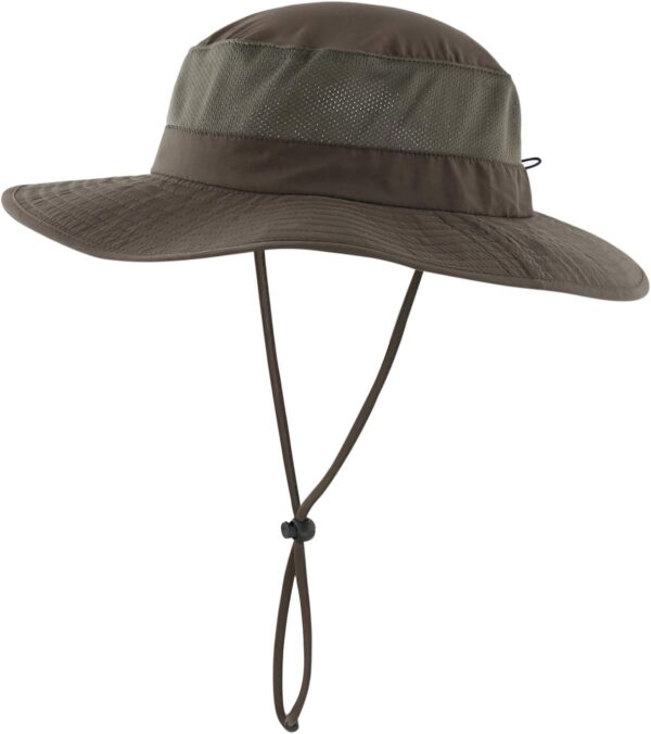 Home Prefer Outdoor UPF50+ Mesh Sun Hat Wide Brim Fishing Ha...