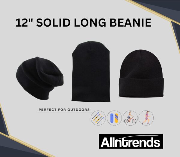 Bronco Beanie Cap Vintage Car Lover Embroidered Winter Hat
