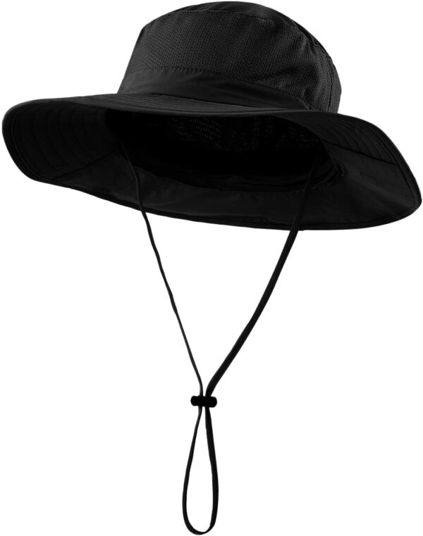 Home Prefer Outdoor UPF50+ Mesh Sun Hat Wide Brim Fishing Ha...