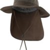 Home Prefer Outdoor UPF50+ Mesh Sun Hat Wide Brim Fishing Ha...