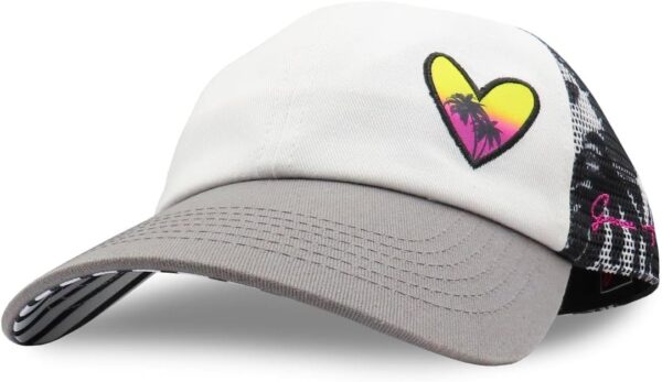 Baseball Cap for Women in Cute Dad Hat Design with Mesh to S...