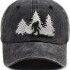 Bigfoot Hats for Men Women, Funny Adjustable Cotton Embroide...