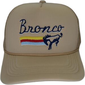 Bronco Trucker Hat Beige