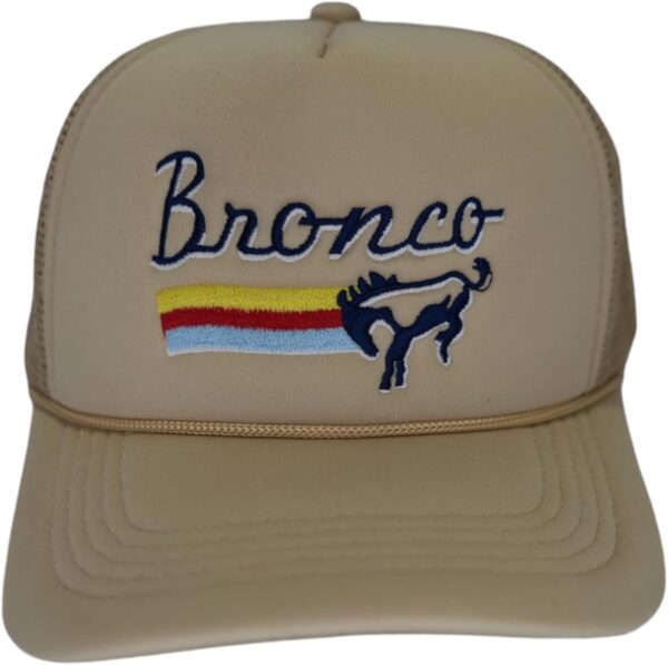 Bronco Trucker Hat Beige