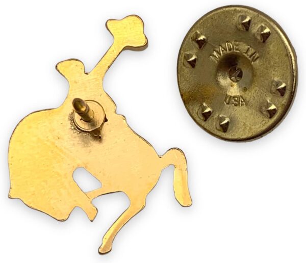 StockPins Bucking Bronco Lapel Pin – Handcrafted Western Hat...