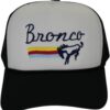 Bronco Trucker Hat Black/White