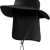 Home Prefer Outdoor UPF50+ Mesh Sun Hat Wide Brim Fishing Ha...