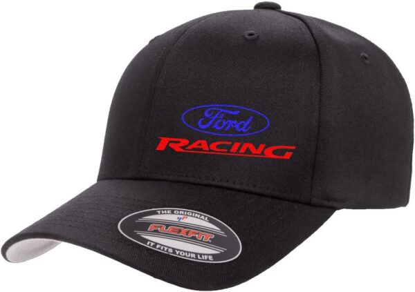 Ford Racing Logo New Side Panel Fully Embroidered Flexfit 62...