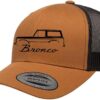 1966-77 Ford Bronco 4x4 Truck Fully Embroidered Yupoong 6606...