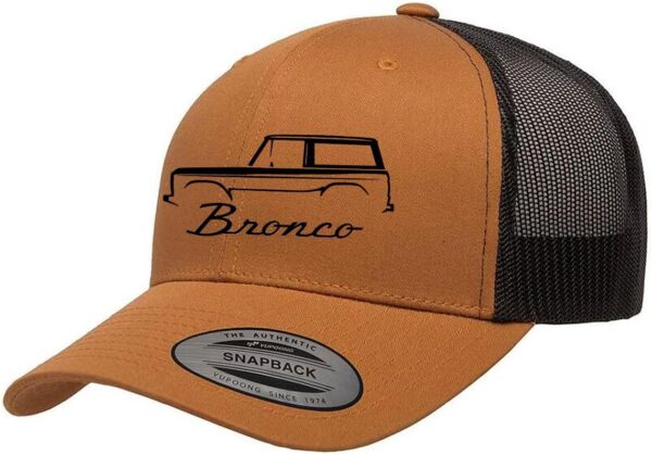 1966-77 Ford Bronco 4x4 Truck Fully Embroidered Yupoong 6606...