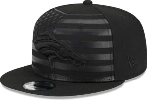 New Era Men's Black Denver Broncos Independent 9FIFTY Snapba...