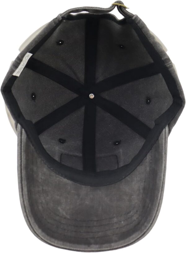 Unisex UFO Bigfoot Denim Hat Adjustable Washed Dyed Cotton D...