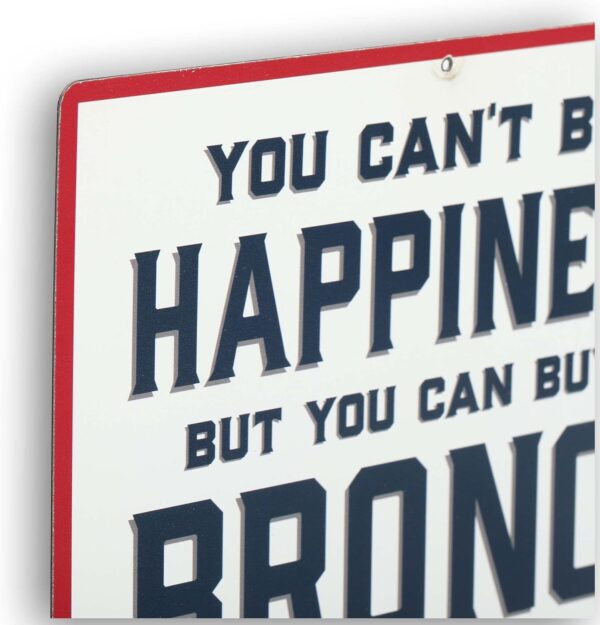 Ford Bronco Happiness Metal Wall Decor - Ford Bronco Wall Ar...