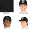 Ultra Game Men's Adults Twill Snap Back Ultimate Baseball Ca...