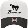 Bronco Embroidered 2 Tone Hat