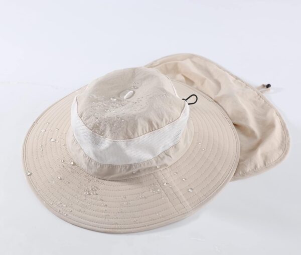 Home Prefer Outdoor UPF50+ Mesh Sun Hat Wide Brim Fishing Ha...
