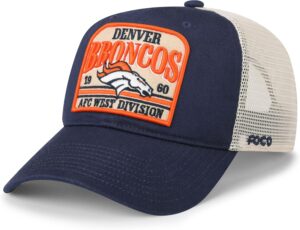 FOCO Men's NFL Team Logo Truckstop Patch Mesh Trucker Rf Hat...