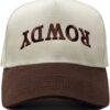 Funky Junque Vintage Canvas Snapback Hat - Adjustable 2 Tone...